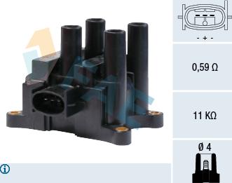 FAE 80214 - Ignition Coil parts5.com