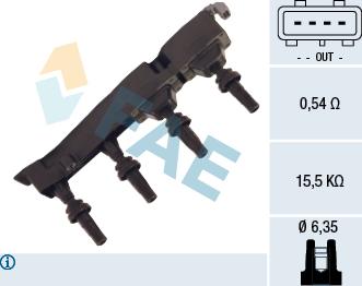 FAE 80235 - Ignition Coil www.parts5.com