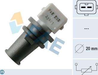 FAE 33921 - Sensor, intake air temperature www.parts5.com