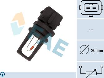 FAE 33505 - Sensor, exterior temperature parts5.com