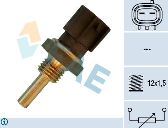 FAE 33580 - Snímač teploty chladiacej kvapaliny www.parts5.com