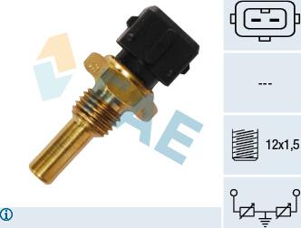 FAE 33090 - Senzor,temperatura lichid de racire www.parts5.com