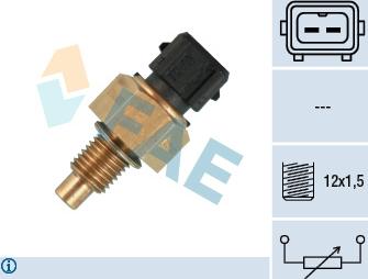 FAE 33820 - Érzékelő, hűtőfolyadék-hőmérséklet www.parts5.com