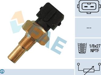 FAE 33260 - Sensor, coolant temperature www.parts5.com