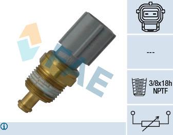 FAE 33734 - Αισθητήρας, θερμοκρ. ψυκτικού υγρού www.parts5.com