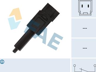 FAE 24495 - Brake Light Switch parts5.com