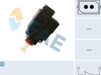 FAE 24460 - Brake Light Switch parts5.com