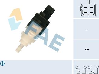 FAE 24413 - Brake Light Switch parts5.com