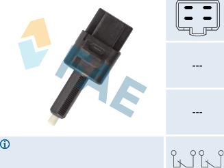 FAE 24599 - Brake Light Switch parts5.com