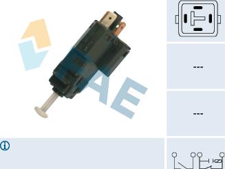 FAE 24517 - Brake Light Switch parts5.com