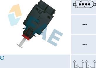FAE 24530 - Brake Light Switch parts5.com