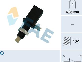 FAE 24070 - Brake Light Switch parts5.com