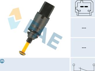 FAE 24897 - Brake Light Switch www.parts5.com