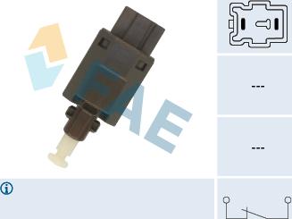 FAE 24851 - Interruptor luces freno www.parts5.com