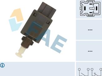 FAE 24852 - Comutator lumini frana www.parts5.com