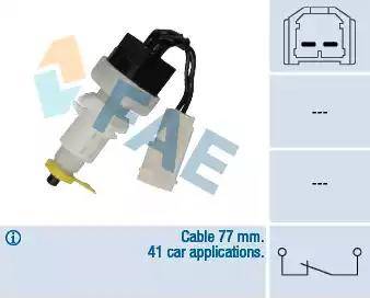 FAE 24365 - Brake Light Switch parts5.com