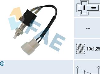 FAE 24330 - Brake Light Switch parts5.com