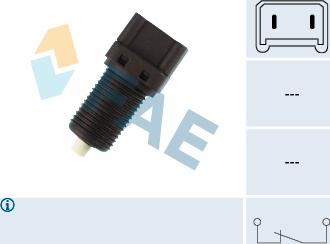 FAE 24220 - Brake Light Switch parts5.com