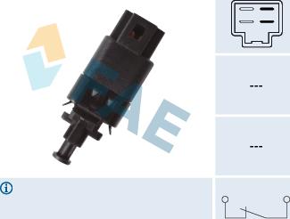 FAE 24784 - Brake Light Switch parts5.com