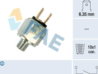 FAE 21080 - Brake Light Switch parts5.com