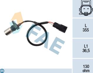 FAE 79410 - Sensor, crankshaft pulse parts5.com