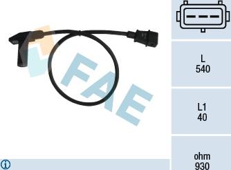 FAE 79097 - Snímač impulzov kľukového hriadeľa www.parts5.com