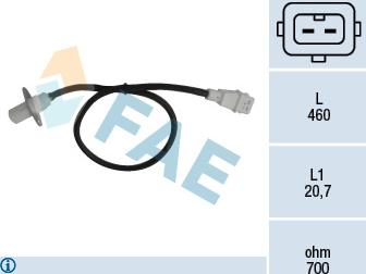 FAE 79002 - Sensor, crankshaft pulse www.parts5.com