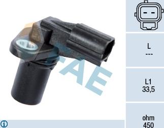 FAE 79088 - Sensor, posición arbol de levas parts5.com