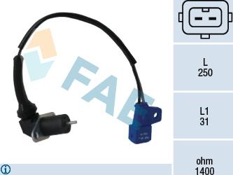 FAE 79079 - Sensor, crankshaft pulse www.parts5.com