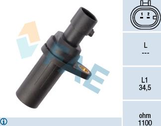 FAE 79196 - Sensor, crankshaft pulse www.parts5.com