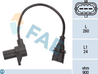 FAE 79197 - Senzor impulsuri, arbore cotit www.parts5.com