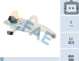 FAE 79119 - Sensor, crankshaft pulse www.parts5.com