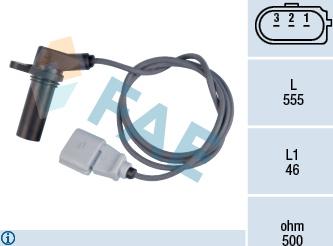 FAE 79132 - Generador de impulsos, cigüeñal www.parts5.com