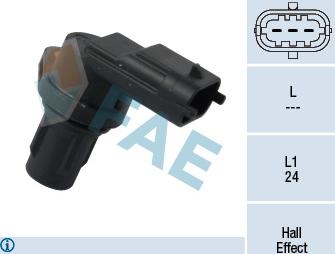 FAE 79348 - Sensor, camshaft position www.parts5.com