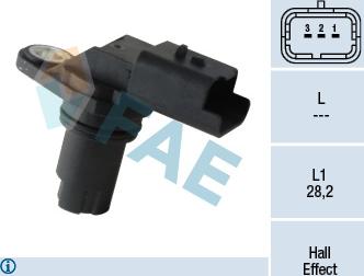 FAE 79306 - Датчик, положение распределительного вала www.parts5.com