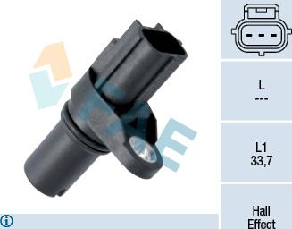 FAE 79300 - Sensor, crankshaft pulse www.parts5.com