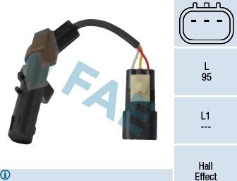 FAE 79376 - Sensor, crankshaft pulse www.parts5.com