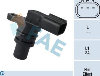 FAE 79373 - Sensor, posición arbol de levas www.parts5.com