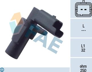 FAE 79249 - Датчик импульсов, коленвал www.parts5.com