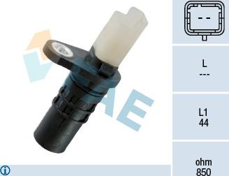 FAE 79253 - Capteur d'angle, vilebrequin www.parts5.com