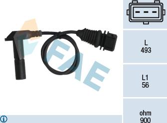 FAE 79208 - Sensor, crankshaft pulse parts5.com