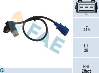 FAE 79227 - Sensor, camshaft position parts5.com