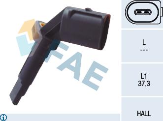 FAE 78090 - Senzor,turatie roata www.parts5.com