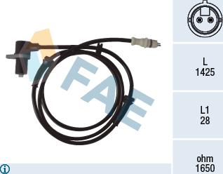 FAE 78067 - Senzor,turatie roata www.parts5.com