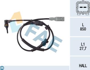 FAE 78086 - Andur, rattapöörete arv www.parts5.com