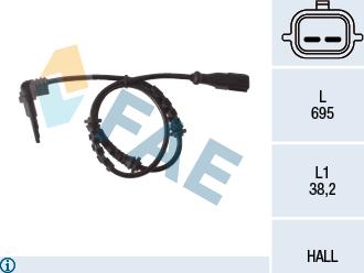 FAE 78119 - Andur, rattapöörete arv www.parts5.com