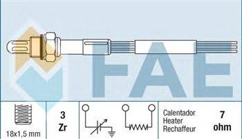 FAE 77006 - Lambda Sensor parts5.com