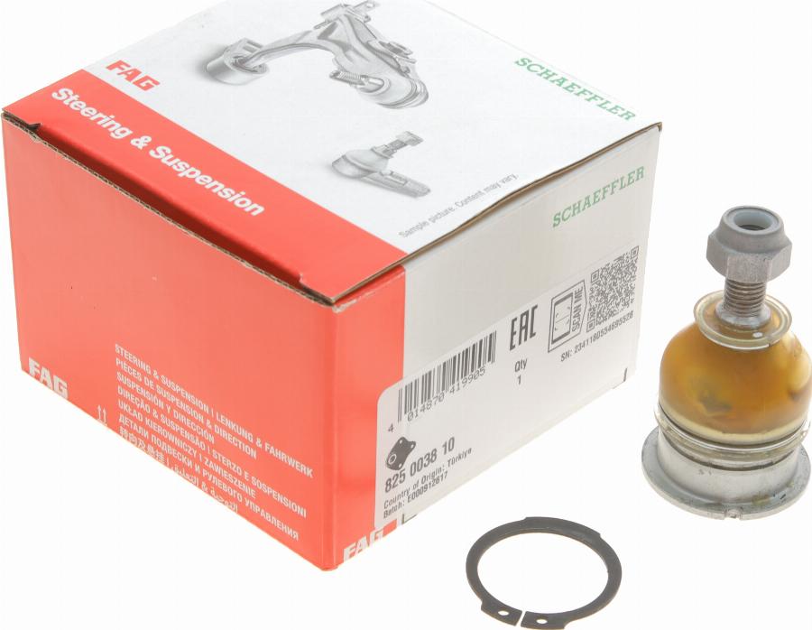 FAG 825 0038 10 - Nosivi / vodeći zglob www.parts5.com