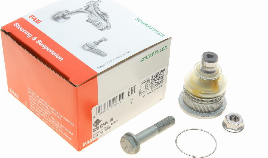 FAG 825 0245 10 - Шаровая опора, несущий / направляющий шарнир www.parts5.com