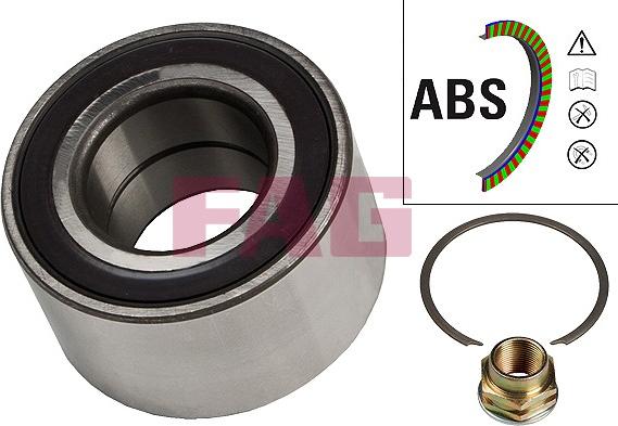 FAG 713 6909 50 - Wheel hub, bearing Kit www.parts5.com